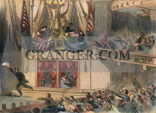 View Abraham Lincoln Assassination Ford&#039;s Theatre Gif