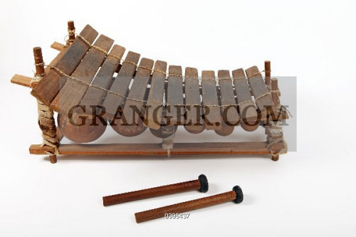 Afrikanische Marimba, Balafon oder BalafoAfrikanische Marimba, Balafon oder Balafo  